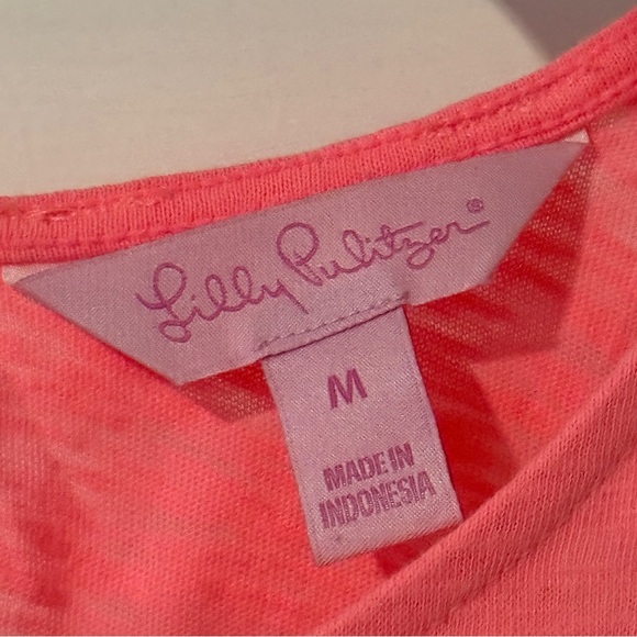 Lilly Pulitzer Vibrant Pink Tank Top — Medium - Picture 3 of 5